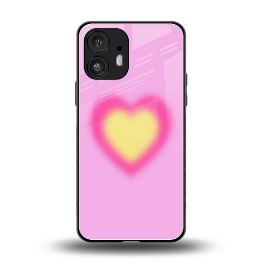 Heart Spectrum back phone cover | glass case for nothing phone 2