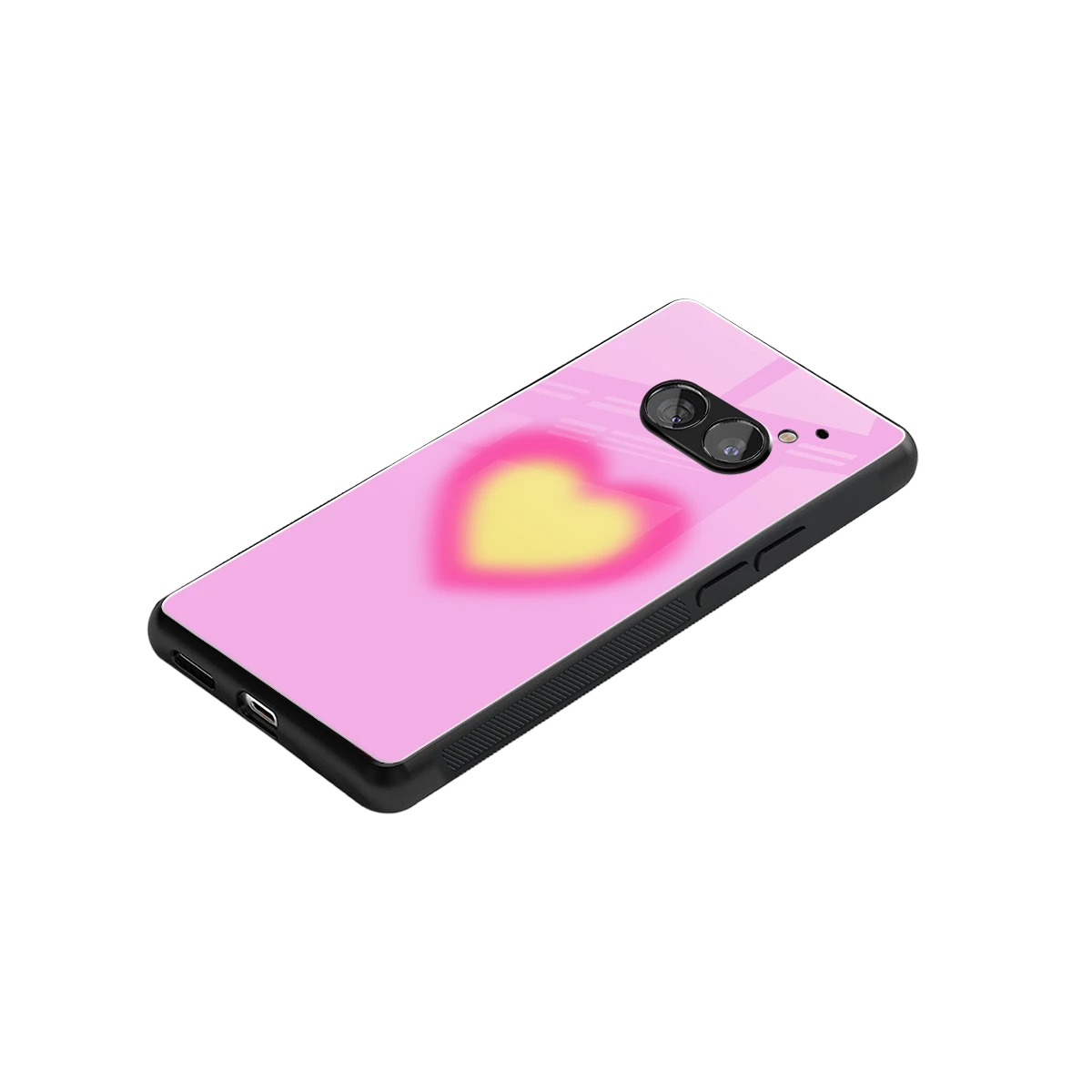 Heart Spectrum stylish phone case for nothing phone 2a | glossy glass and slim fit