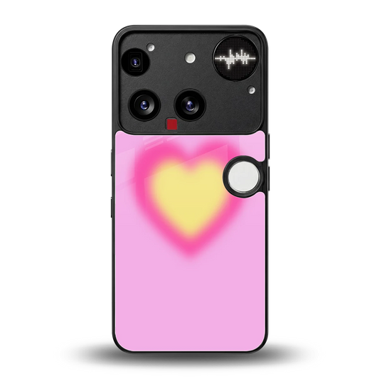 Heart Spectrum back phone cover | glass case for nothing phone 3