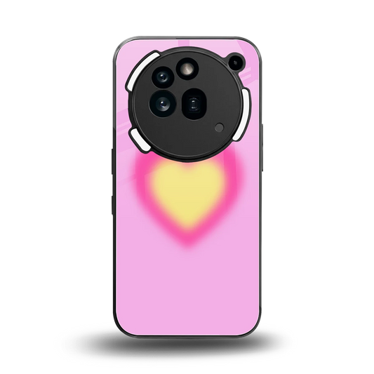 Heart Spectrum back phone cover | glass case for nothing phone 3a pro