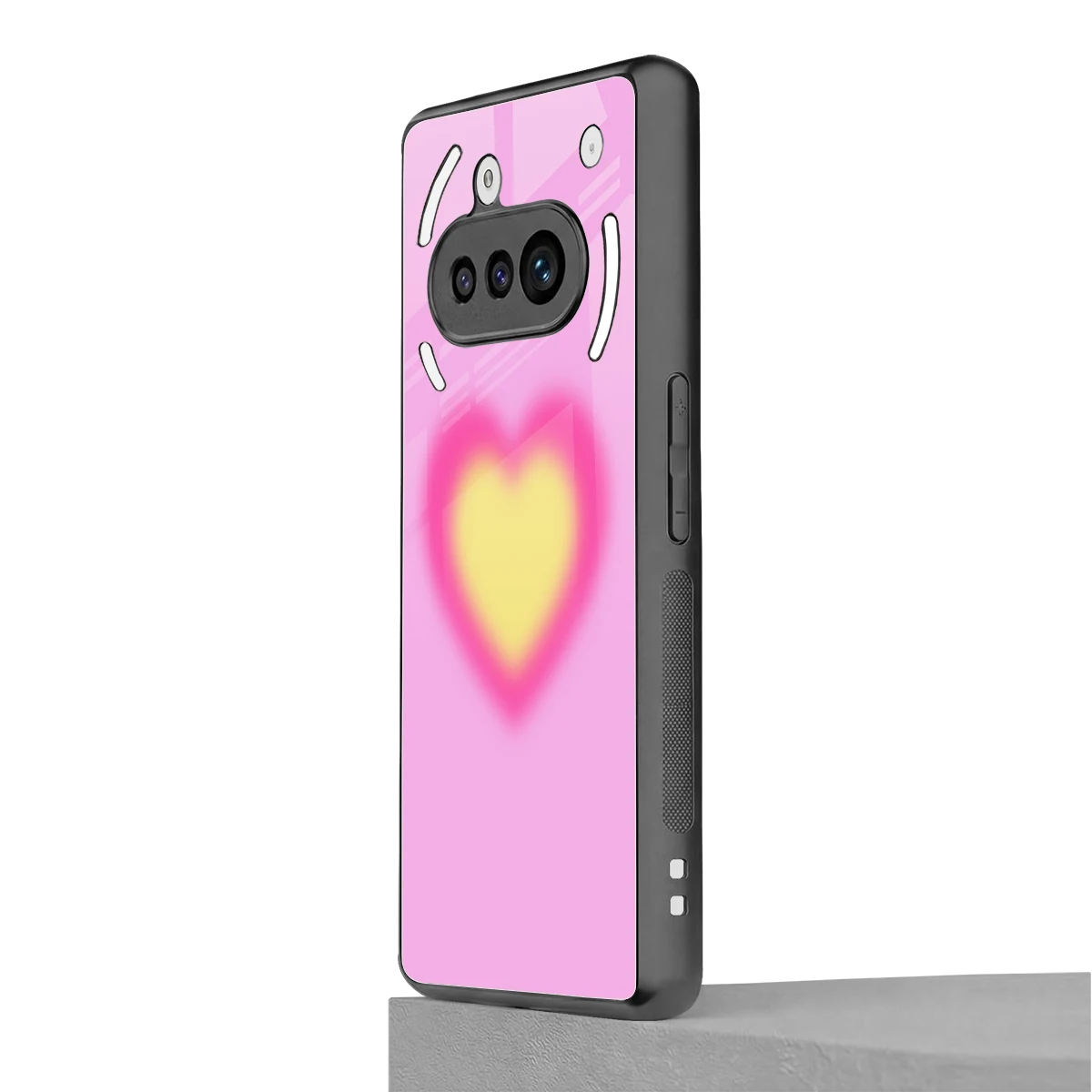 Heart Spectrum nothing phone 3a mobile cover | shockproof glass phone case