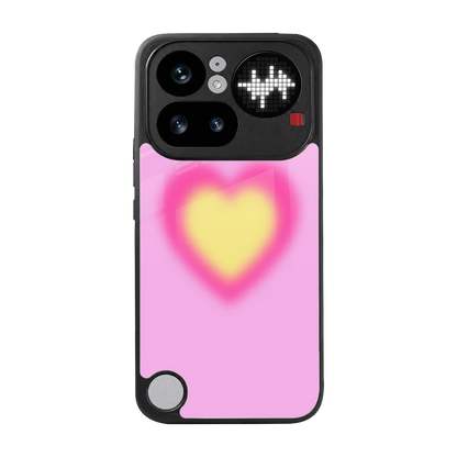 Heart Spectrum back phone cover | glass case for nothing phone 4a pro
