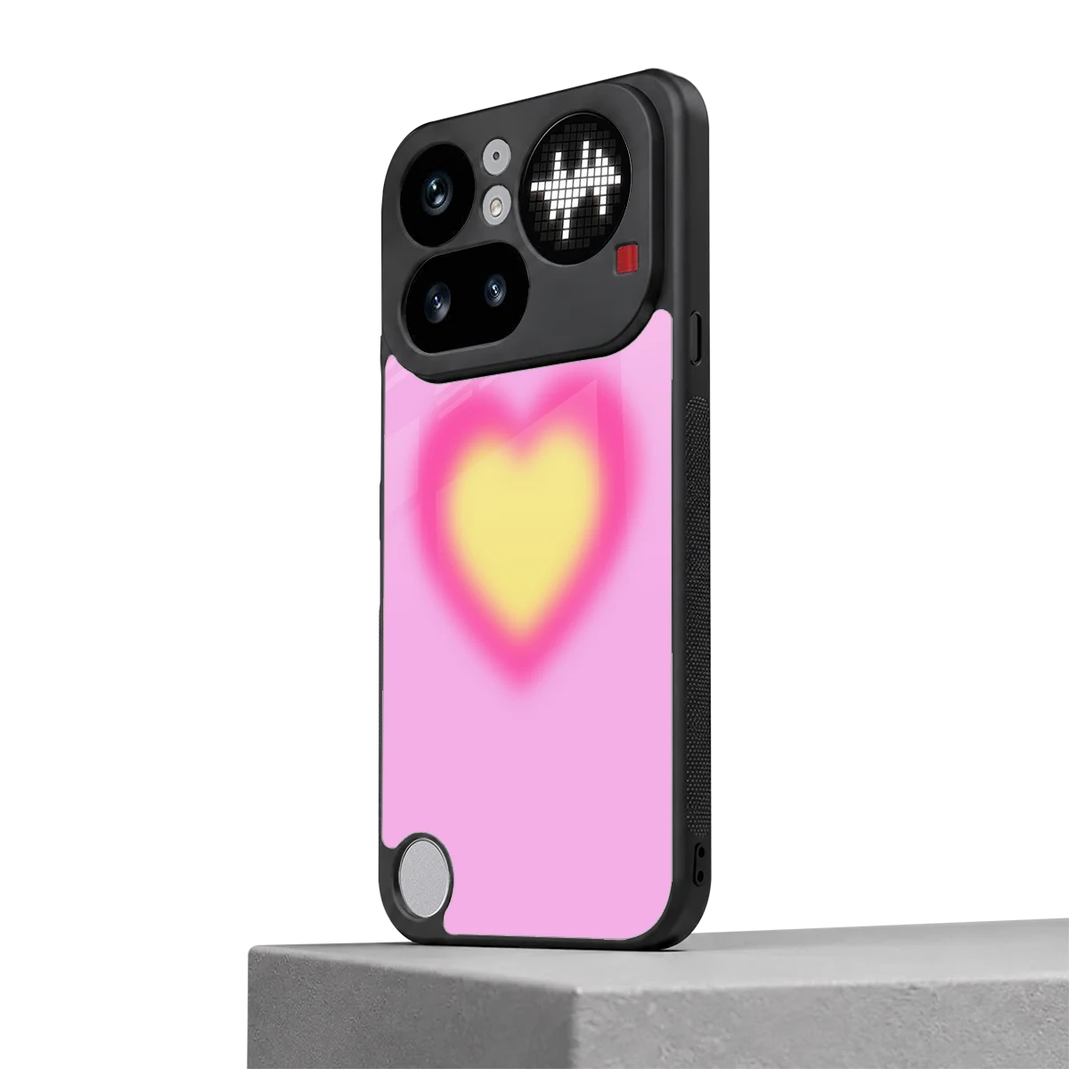Heart Spectrum nothing phone 4a pro mobile cover | shockproof glass phone case