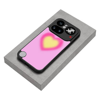 Heart Spectrum stylish phone case for nothing phone 4a pro | glossy glass and slim fit