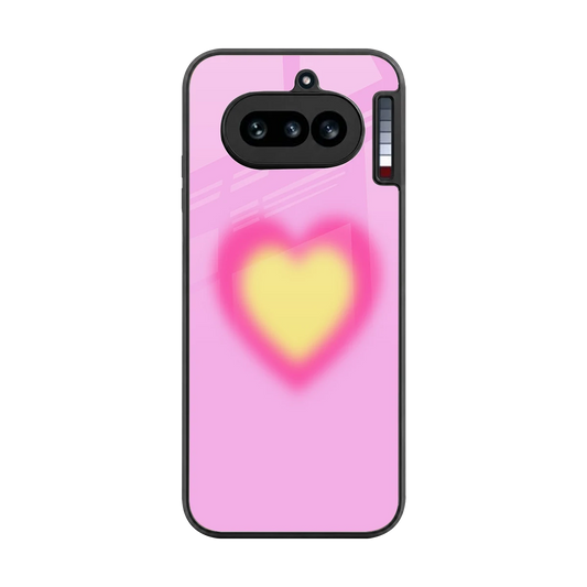 Heart Spectrum back phone cover | glass case for nothing phone 4a
