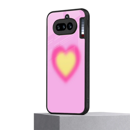 Heart Spectrum nothing phone 4a mobile cover | shockproof glass phone case