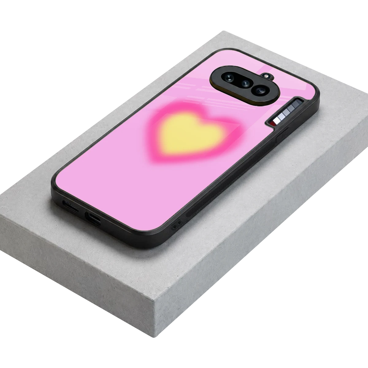 Heart Spectrum stylish phone case for nothing phone 4a | glossy glass and slim fit