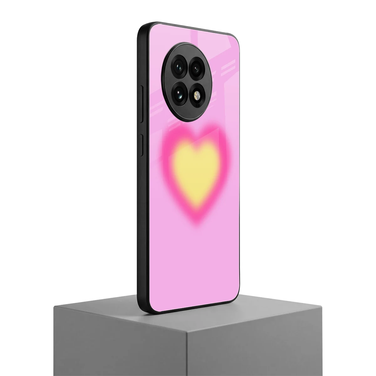 Heart Spectrum oneplus 13r mobile cover | shockproof glass phone case