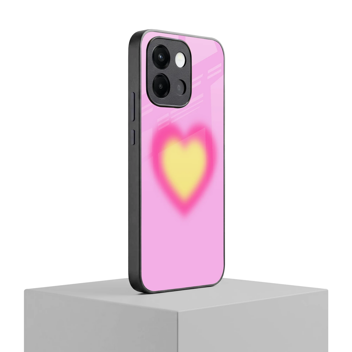 Heart Spectrum oneplus 13s mobile cover | shockproof glass phone case