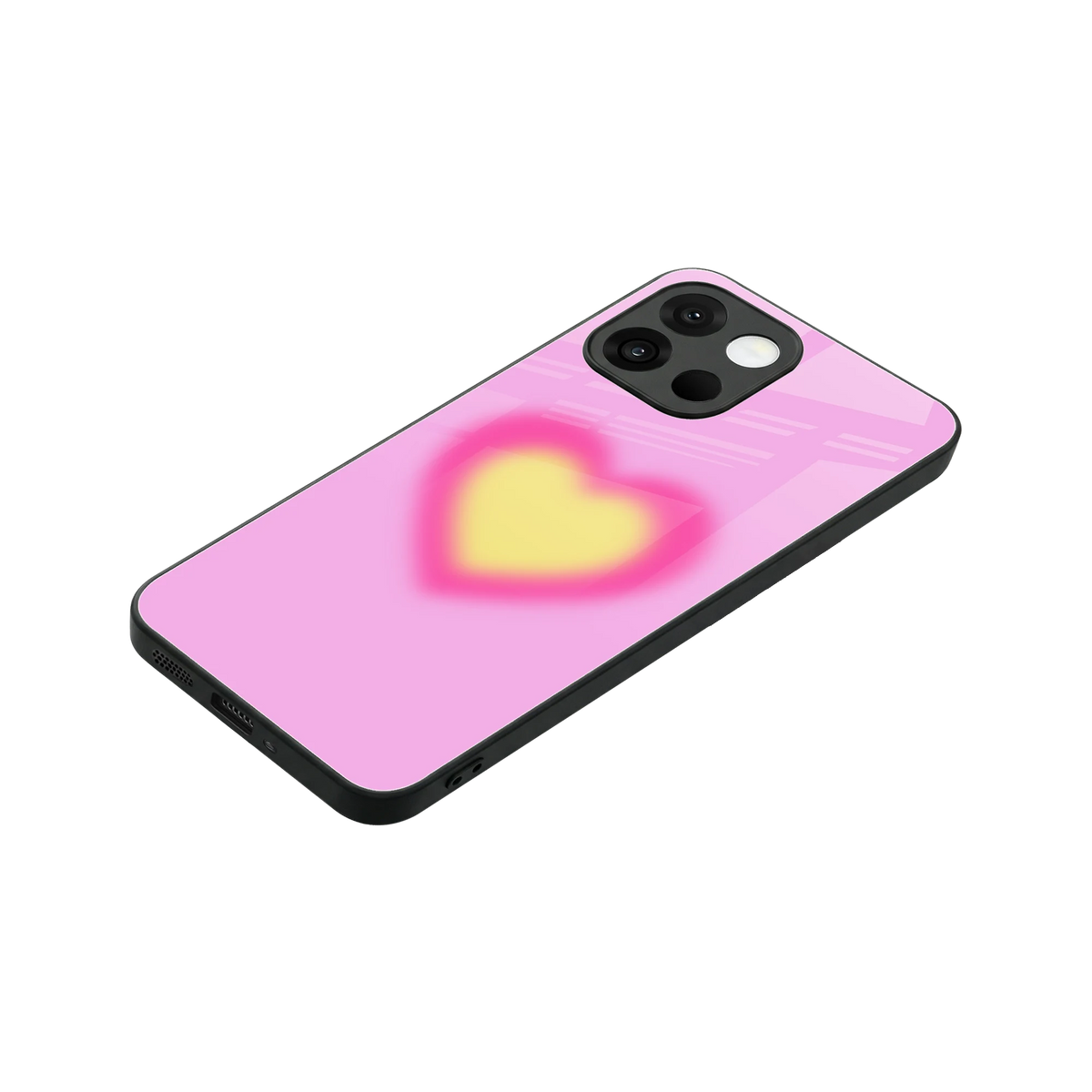 Heart Spectrum stylish phone case for oneplus 13s | glossy glass and slim fit