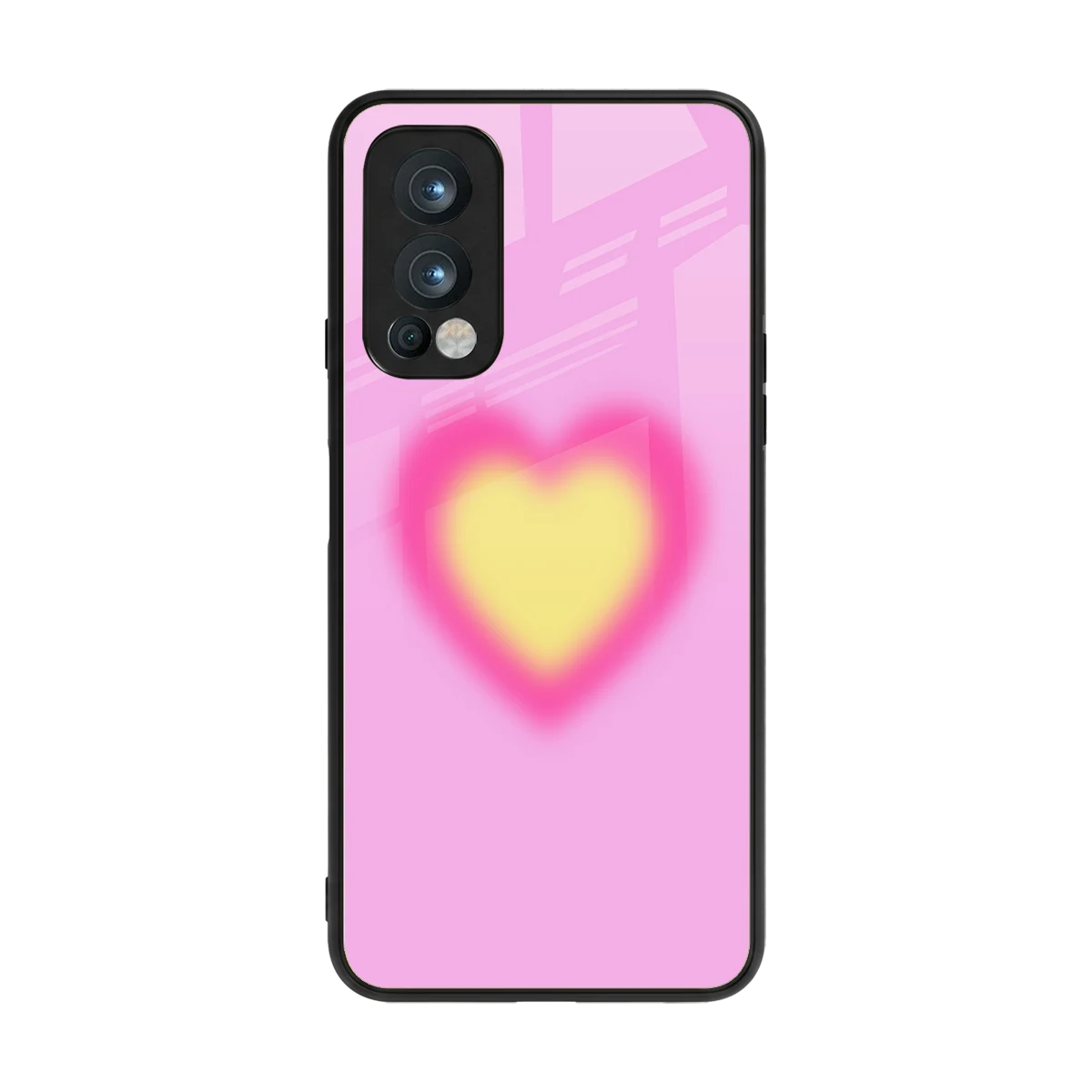 Heart Spectrum back phone cover | glass case for oneplus nord 2