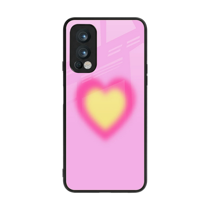 Heart Spectrum back phone cover | glass case for oneplus nord 2