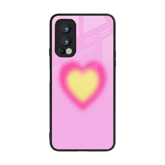 Heart Spectrum back phone cover | glass case for oneplus nord 2