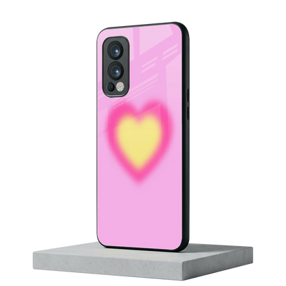 Heart Spectrum oneplus nord 2 mobile cover | shockproof glass phone case