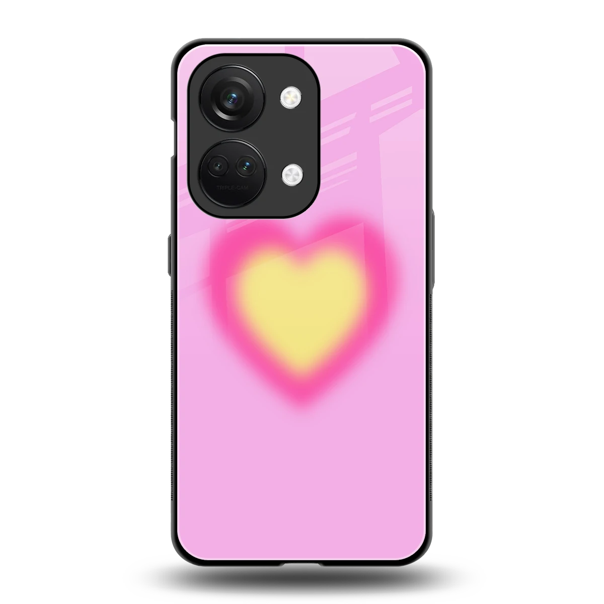 Heart Spectrum back phone cover | glass case for oneplus nord 3