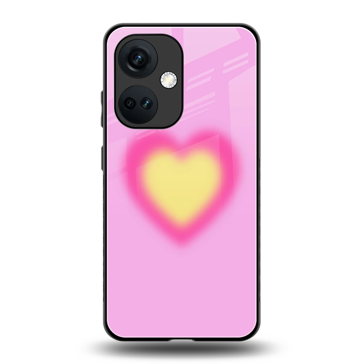 Heart Spectrum back phone cover | glass case for oneplus nord ce 3