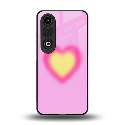 Heart Spectrum back phone cover | glass case for oneplus nord ce 4