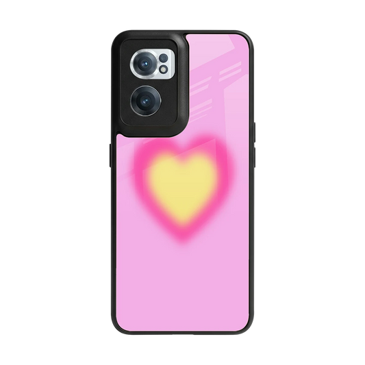 Heart Spectrum back phone cover | glass case for oneplus nord ce 2