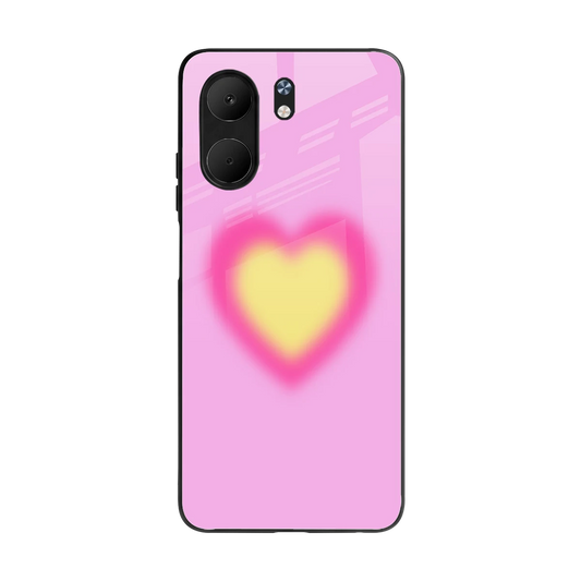 Heart Spectrum back phone cover | glass case for oppo a5x 5g