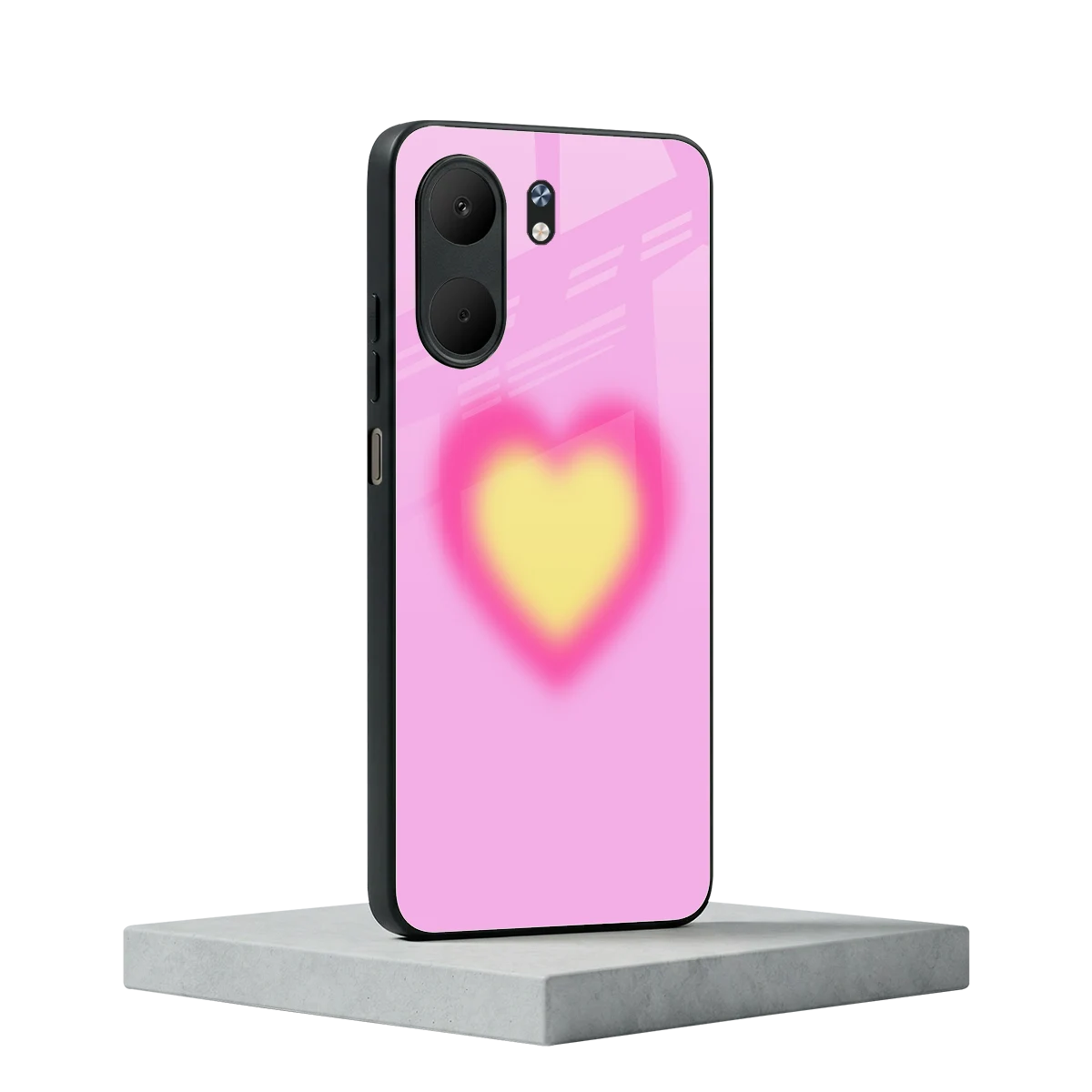 Heart Spectrum oppo a5x 5g mobile cover | shockproof glass phone case