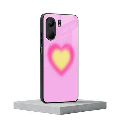 Heart Spectrum oppo a5x 5g mobile cover | shockproof glass phone case