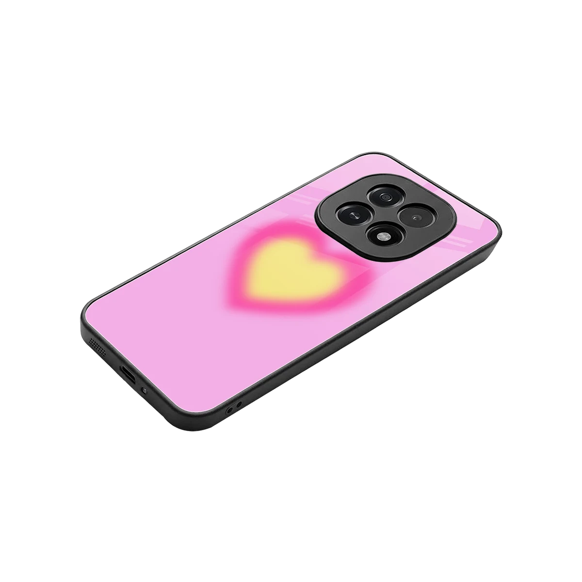 Heart Spectrum stylish phone case for oppo f29 5g | glossy glass and slim fit
