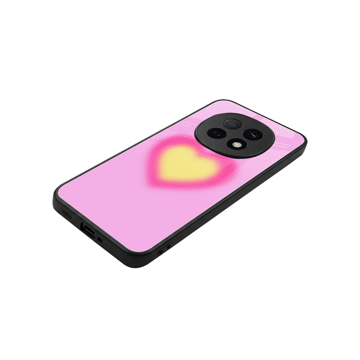 Heart Spectrum stylish phone case for oppo f29 pro 5g | glossy glass and slim fit