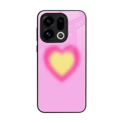 Heart Spectrum back phone cover | glass case for oppo find x9