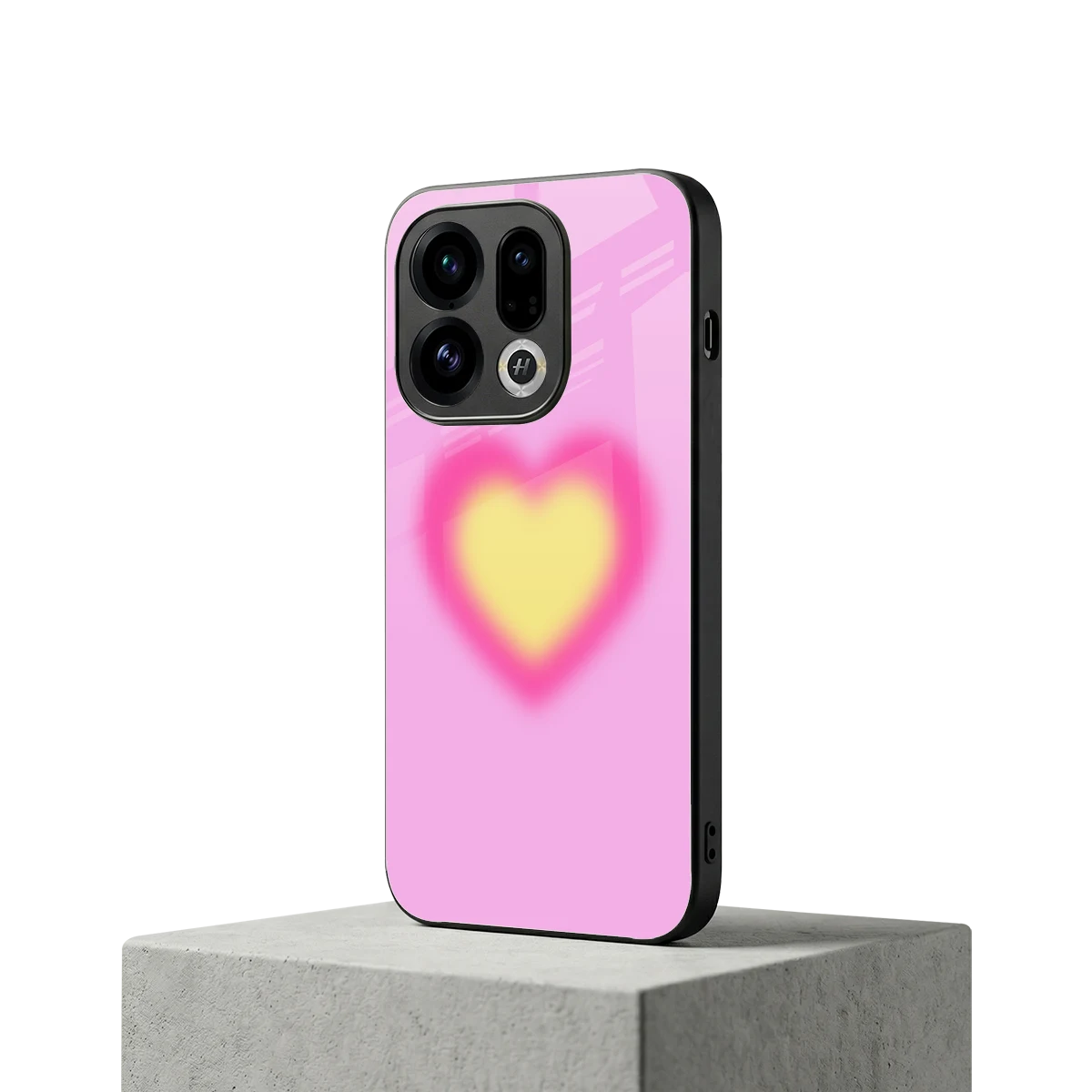 Heart Spectrum oppo find x9 mobile cover | shockproof glass phone case