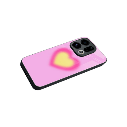 Heart Spectrum stylish phone case for oppo find x9 | glossy glass and slim fit