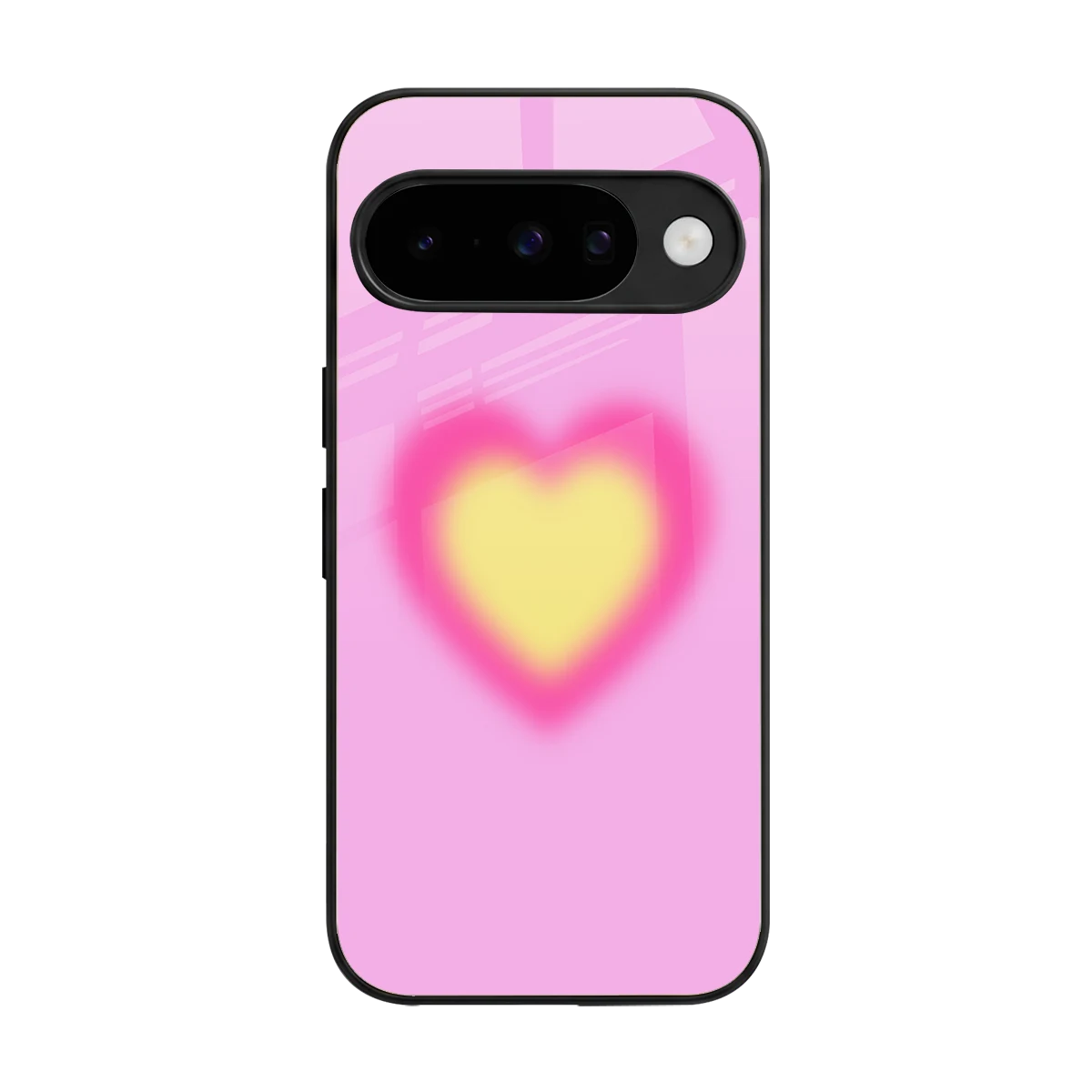 Heart Spectrum back phone cover | glass case for google pixel 10