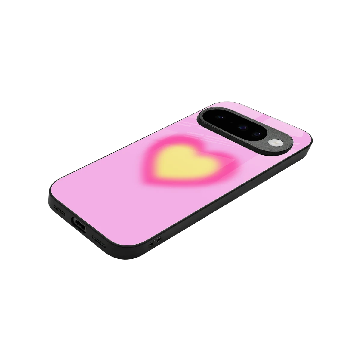 Heart Spectrum stylish phone case for google pixel 10 | glossy glass and slim fit