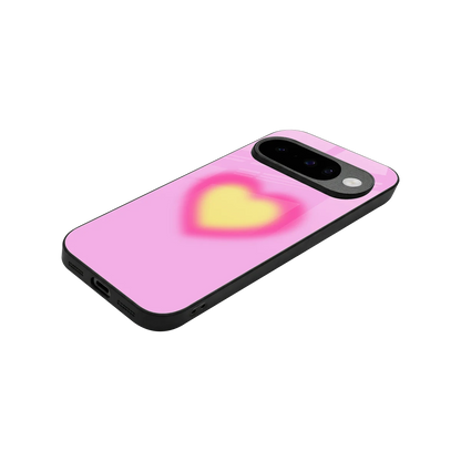 Heart Spectrum stylish phone case for google pixel 10 | glossy glass and slim fit