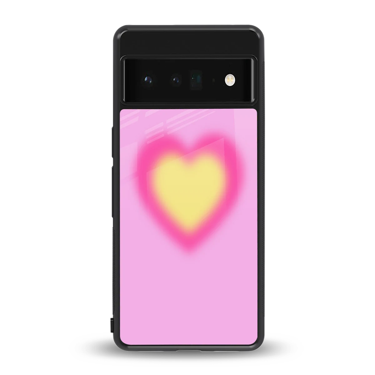 Heart Spectrum back phone cover | glass case for google pixel 6 pro