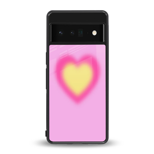 Heart Spectrum back phone cover | glass case for google pixel 6 pro