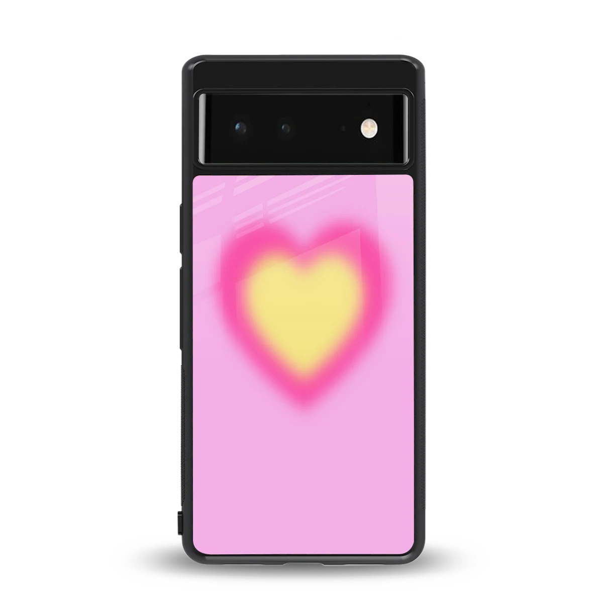 Heart Spectrum back phone cover | glass case for google pixel 6