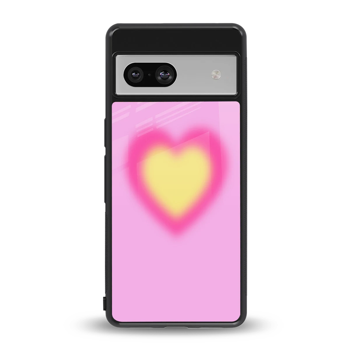 Heart Spectrum back phone cover | glass case for google pixel 7a