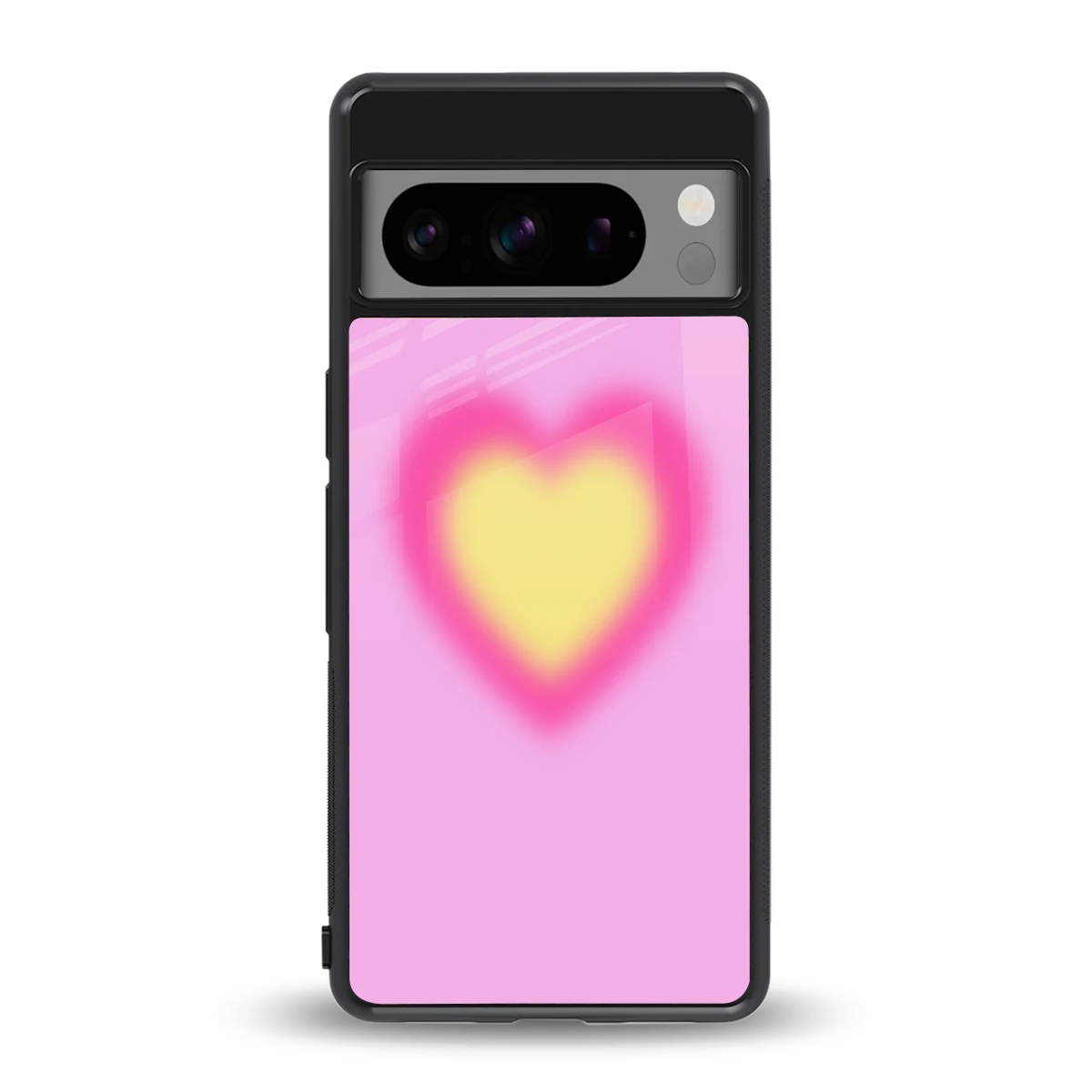 Heart Spectrum back phone cover | glass case for google pixel 8 pro
