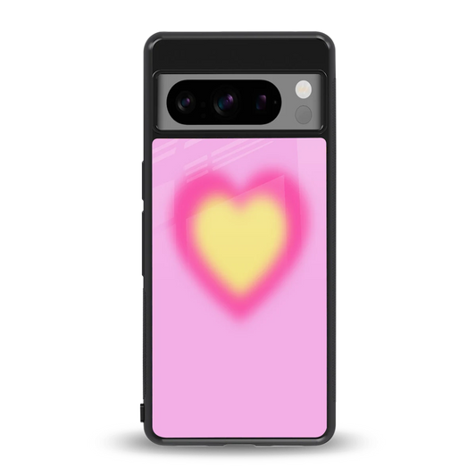 Heart Spectrum back phone cover | glass case for google pixel 8 pro