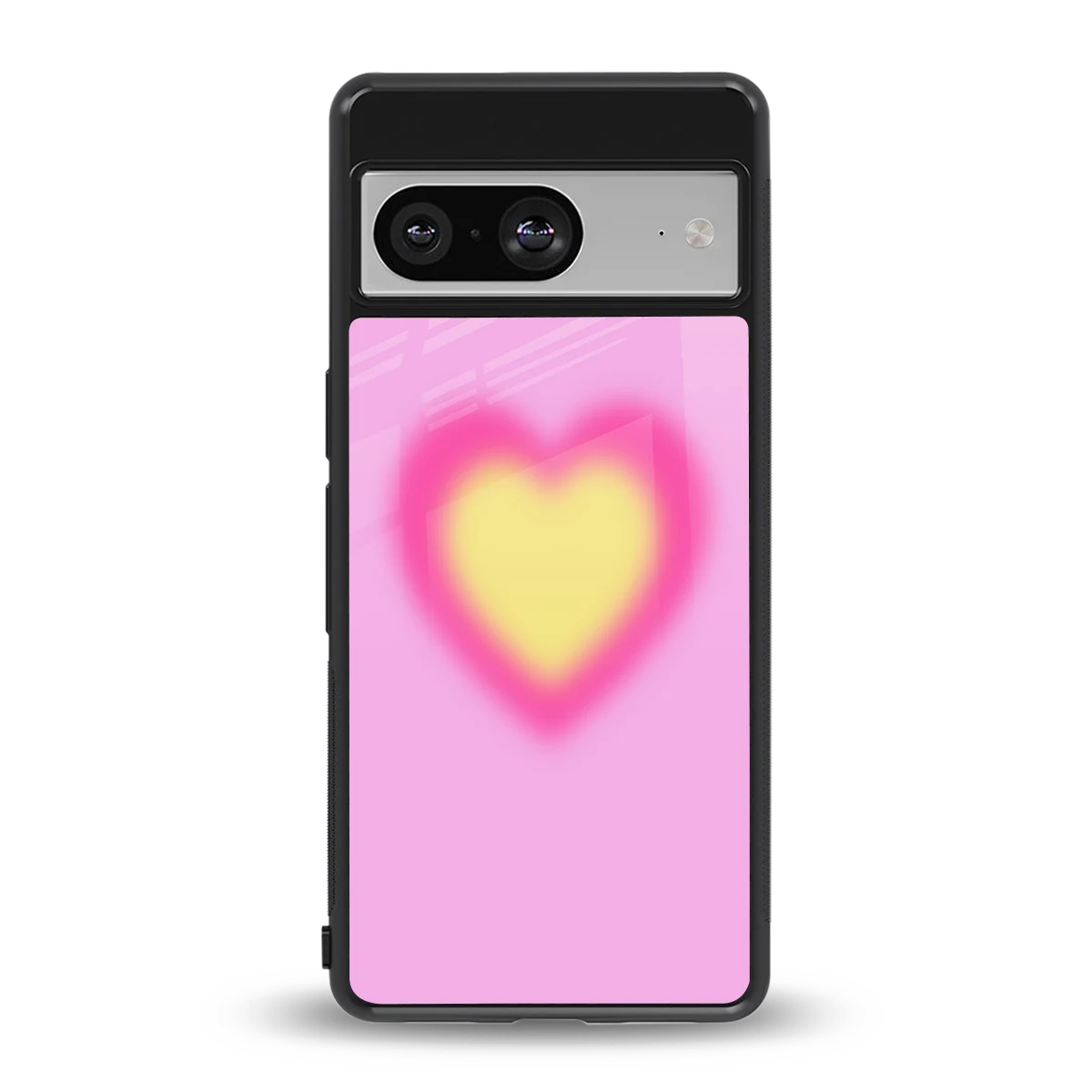 Heart Spectrum back phone cover | glass case for google pixel 8