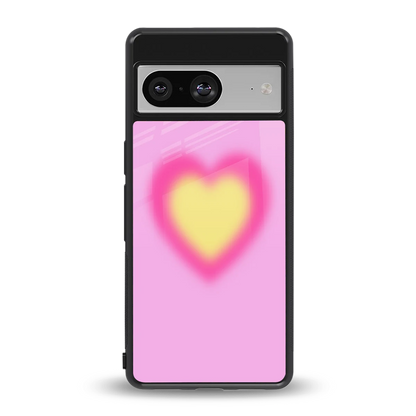 Heart Spectrum back phone cover | glass case for google pixel 8