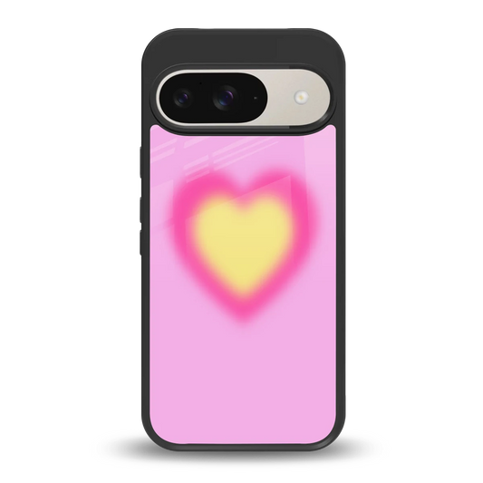 Heart Spectrum back phone cover | glass case for google pixel 9