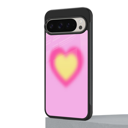 Heart Spectrum google pixel 9 pro mobile cover | shockproof glass phone case