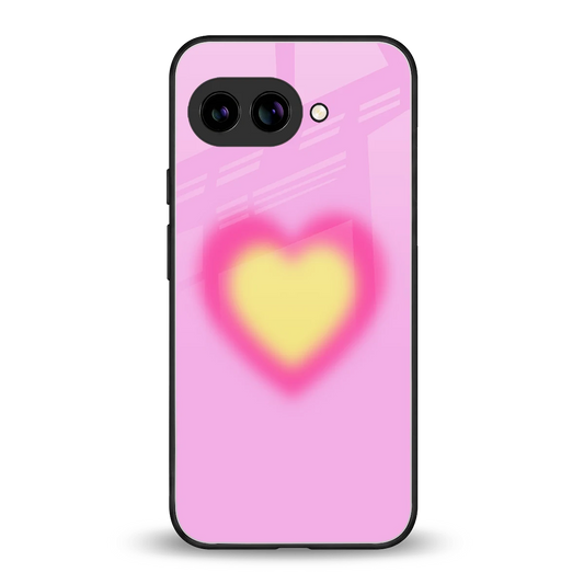 Heart Spectrum back phone cover | glass case for google pixel 10a