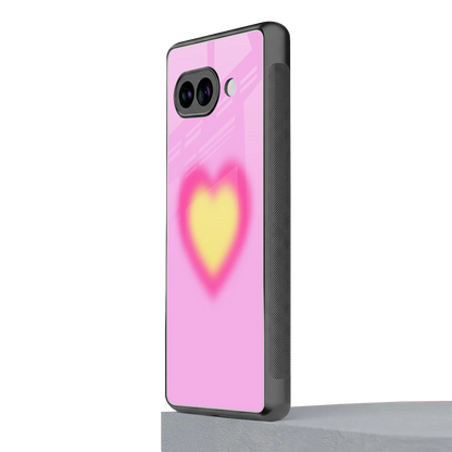 Heart Spectrum google pixel 9a mobile cover | shockproof glass phone case
