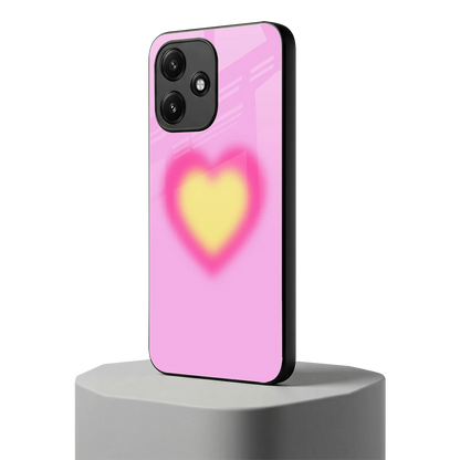 Heart Spectrum redmi 12 5g mobile cover | shockproof glass phone case