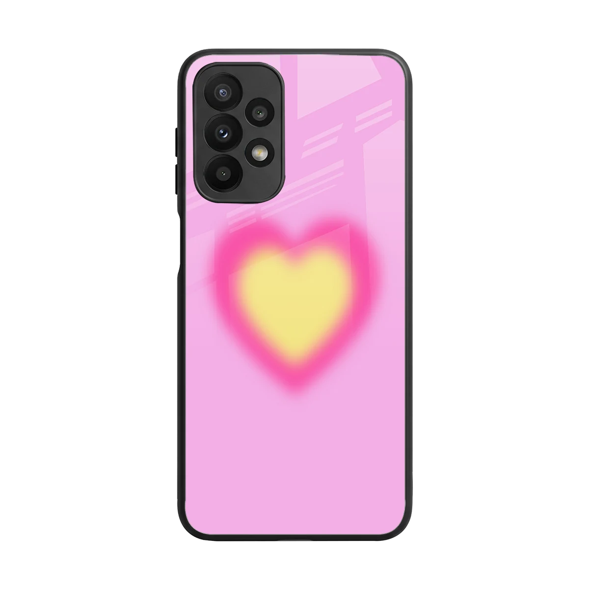 Heart Spectrum back phone cover | glass case for samsung galaxy a23