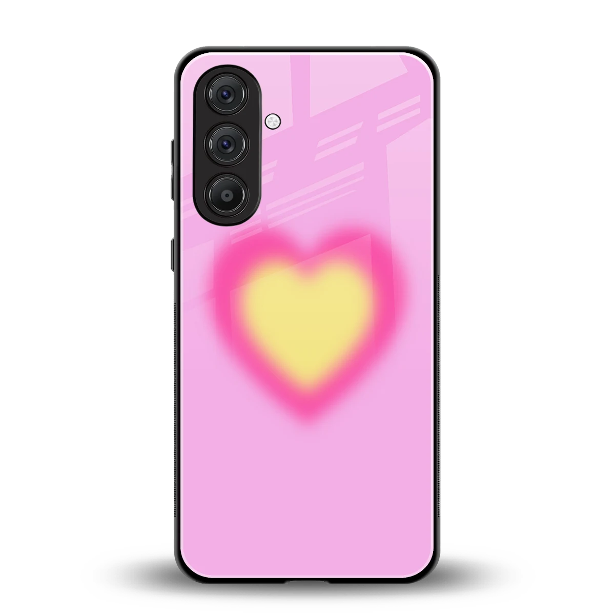 Heart Spectrum back phone cover | glass case for samsung galaxy m35 5g