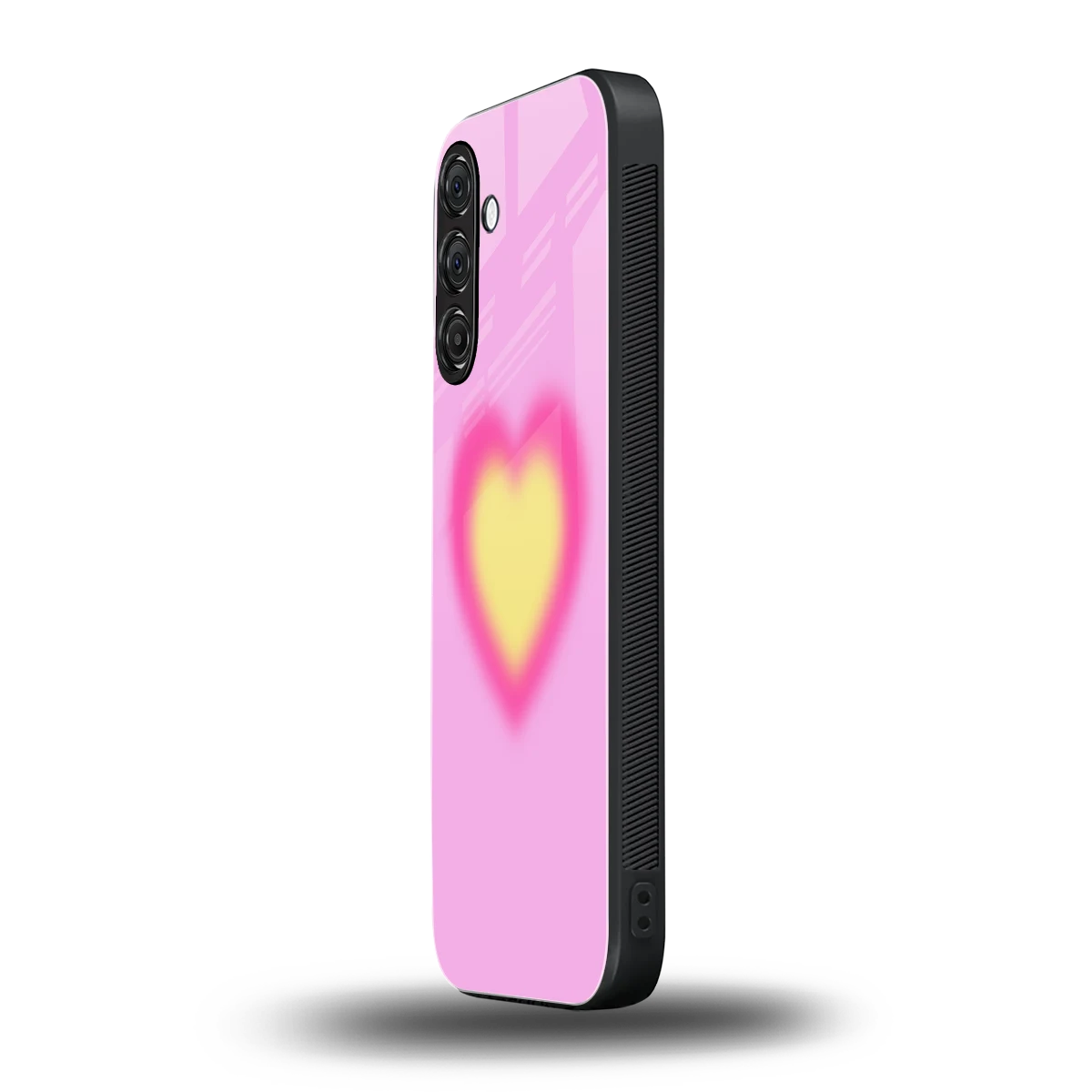 Heart Spectrum samsung galaxy m35 5g mobile cover | shockproof glass phone case