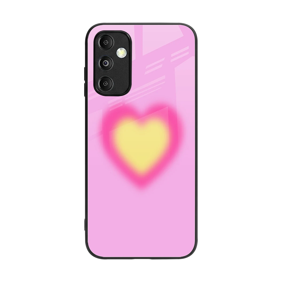 Heart Spectrum back phone cover | glass case for samsung galaxy m14 5g
